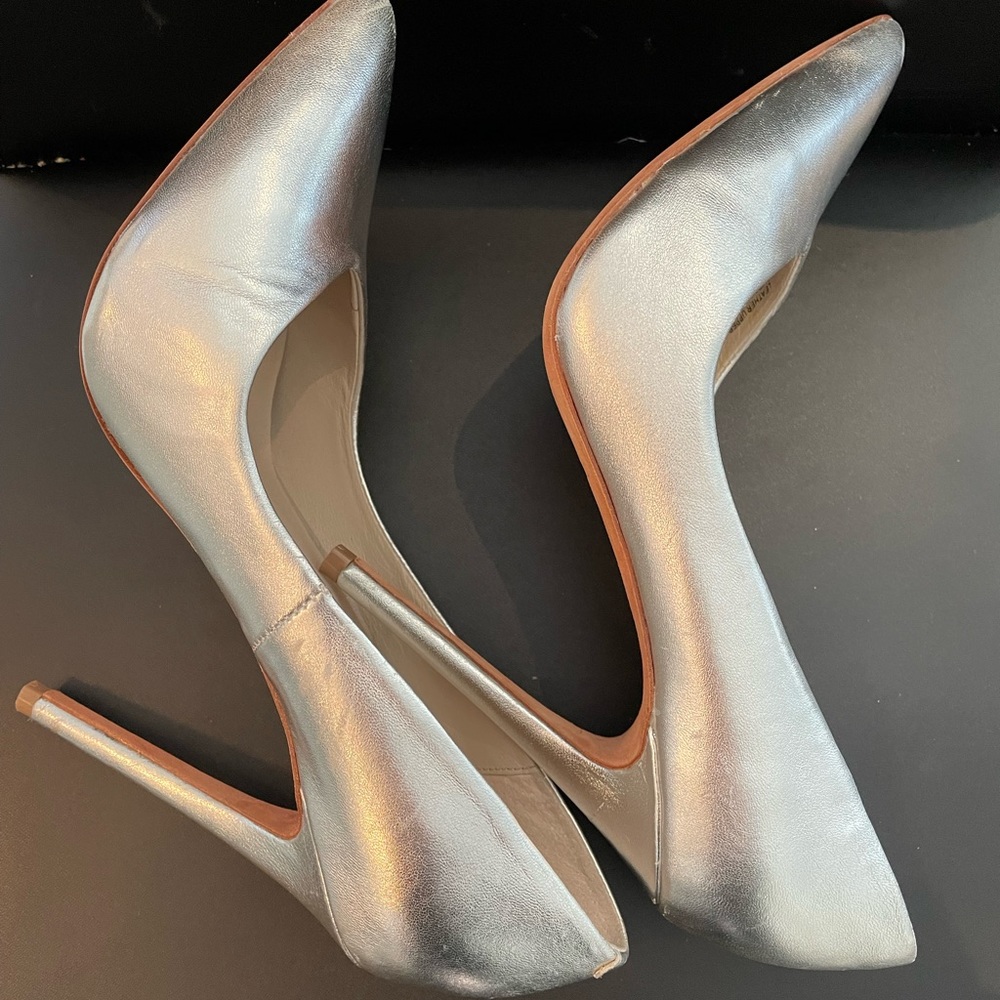 MARCIANO Silver High Heels
